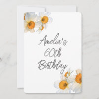 Spring Daffodil Birthday