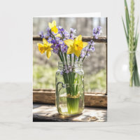 Spring Daffodil Bouquet for Thinking of You