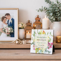 Spring daffodil bouquet wedding