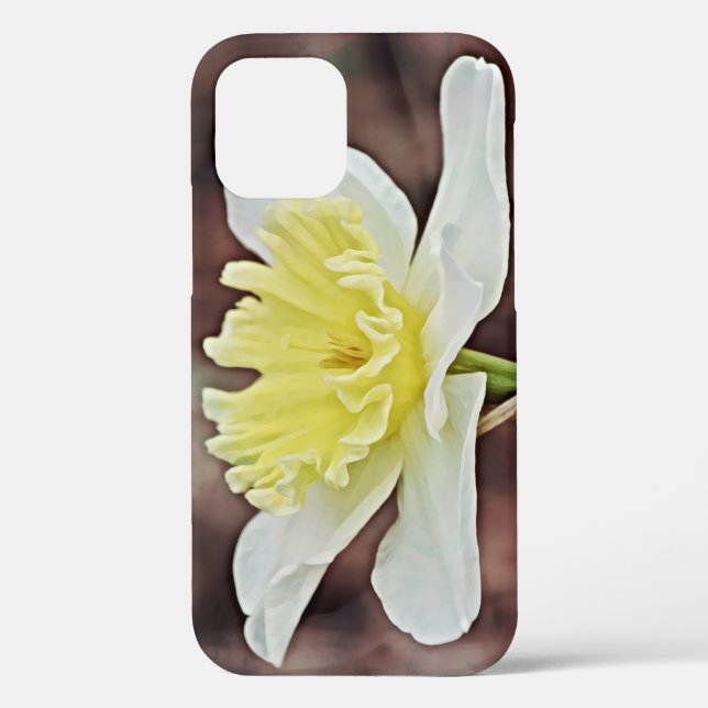 Spring Daffodil Flower Art Floral Phone Case (Back)