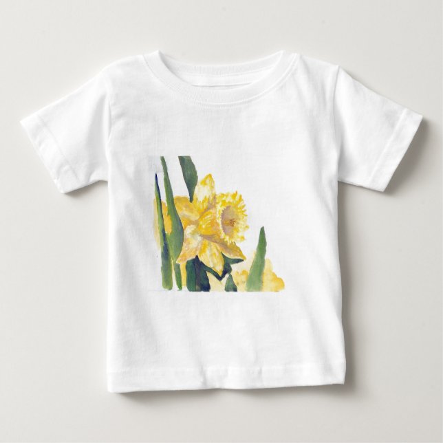 Spring Daffodils Baby T-Shirt (Front)