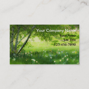 Spring Daffodils Business Card