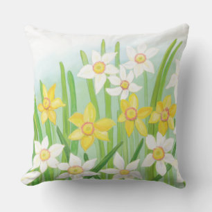 Spring Daffodils  Cushion