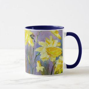 "Spring Daffodils" Floral Mug Garden