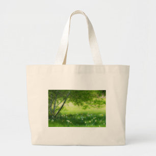 Spring Daffodils Large Tote Bag