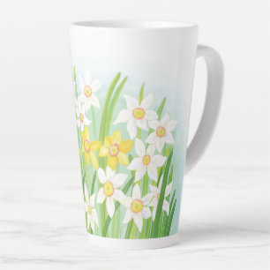 Spring Daffodils  Latte Mug