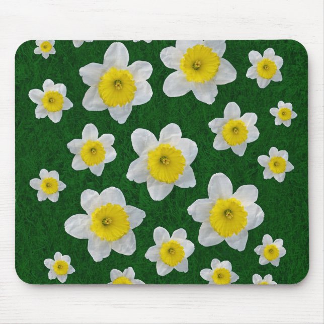 Spring Daffodils Mouse Mat (Front)