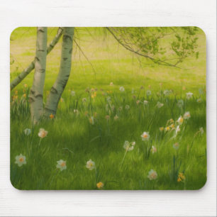 Spring Daffodils Mouse Mat