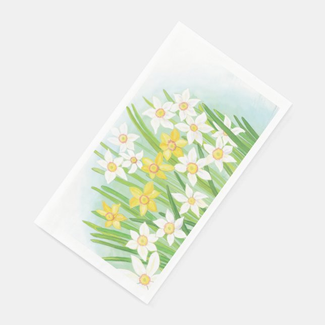 Spring Daffodils  Napkin (Corner)