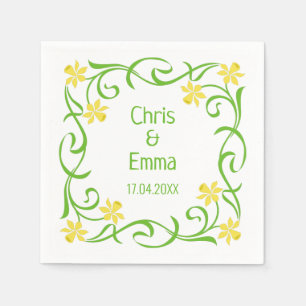 Spring Daffodils Napkin