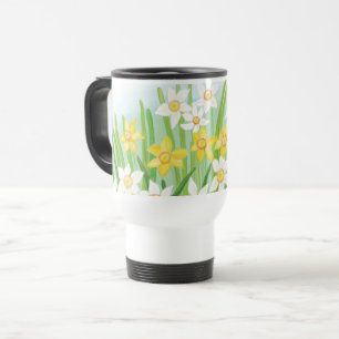 Spring Daffodils Travel Mug