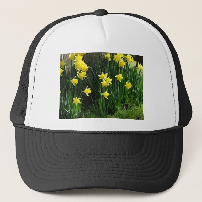 Spring Daffodils Trucker Hat (Front)