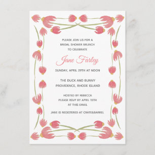 Spring Daisies Brunch Invitation