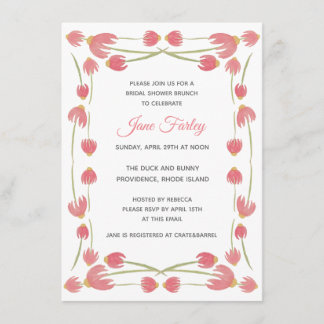 Spring Daisies Brunch Invitation