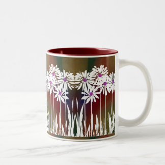 spring Daisy C Two-Tone Coffee Mug