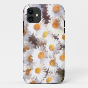 Spring Daisy Wildflower Watercolor iPhone 11 Case