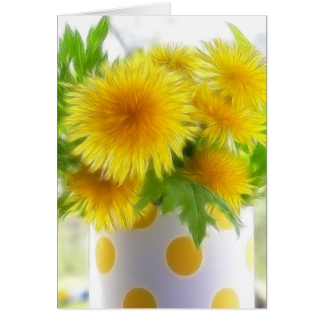 Spring Dandelion Bouquet (Front)