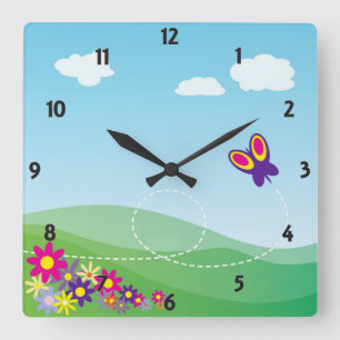 Spring Day Wall Clock
