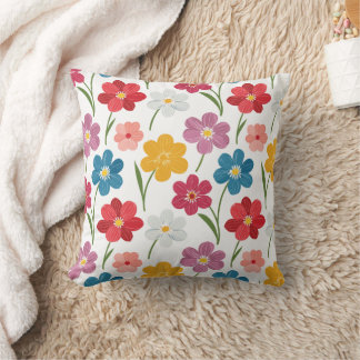 Spring Delight Throw Pillow