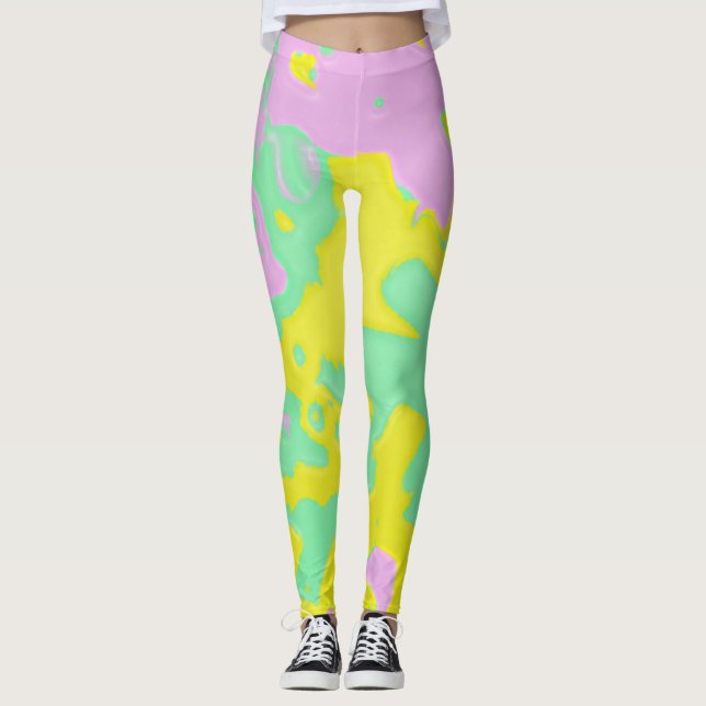 Spring Design Leggings (Front)