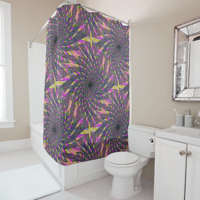 Spring Doves....... Shower Curtain (In Situ)
