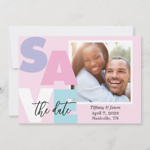 Spring Dreaming Bold Save the Date