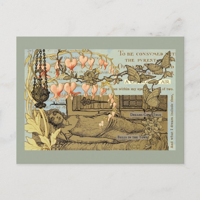 Spring Dreams Postcard (Front)