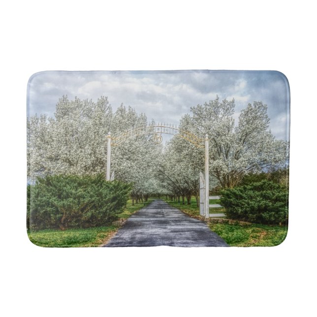 Spring Drive Home Bath Mat (Front)