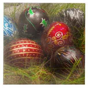 Spring - Easter - Easter Eggs Tile