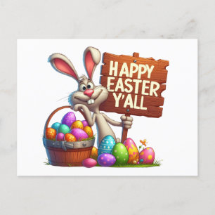 Spring Easter Handout - See Back! Postcard