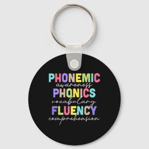 Spring Easter Reading Teacher Science Of Reading  Key Ring