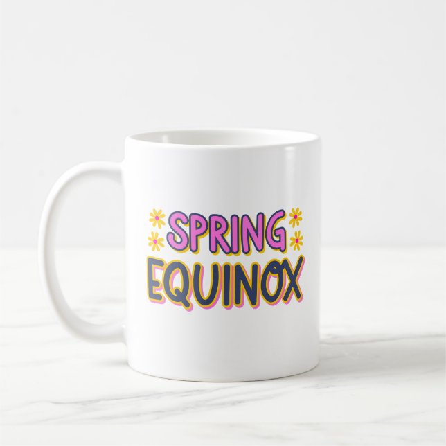 Spring Equinox Coffee Mug (Left)
