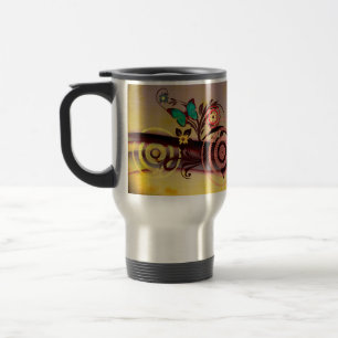 Spring Explosion Aluminium Travel Mug