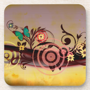 Spring Explosion Cork Coaster