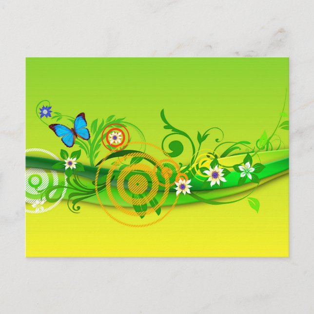 Spring Explosion Postcard (Front)