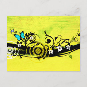 Spring Explosion Postcard