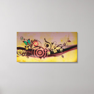 Spring Explosion Wrapped Canvas