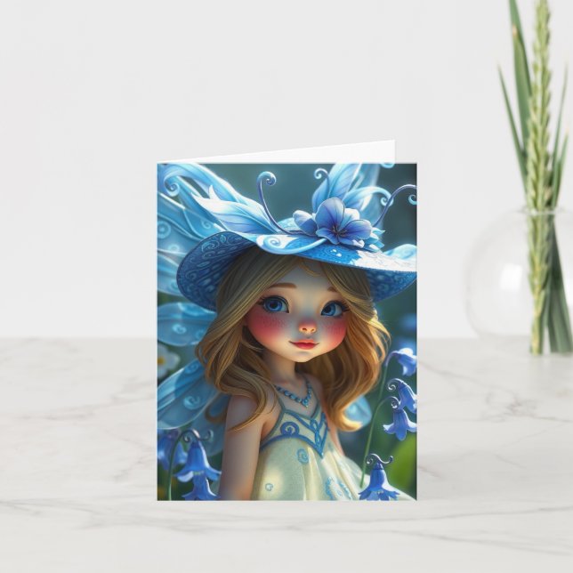  Spring Fairy Portrait Card (Front)