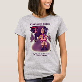 Spring Fashion Grey T-Shirt