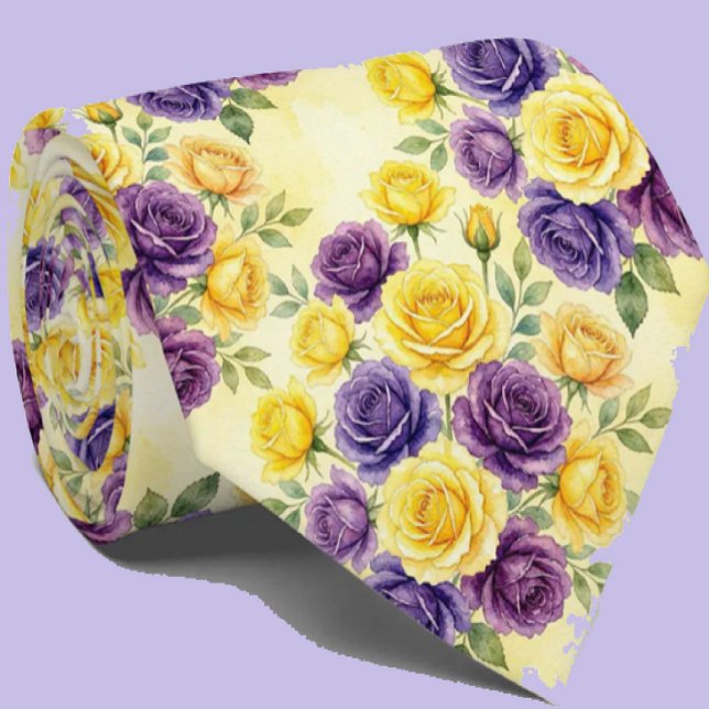Spring Fashion | Wedding & Event Floral Necktie (Creator Uploaded)