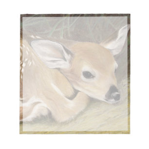 Spring Fawn Notepad