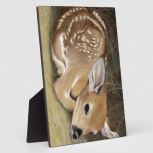 Spring Fawn Plaque