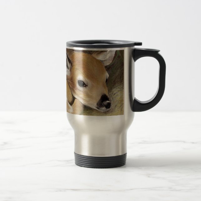 Spring Fawn Travel Mug (Right)