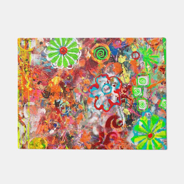 Spring Fever Doormat (Front)