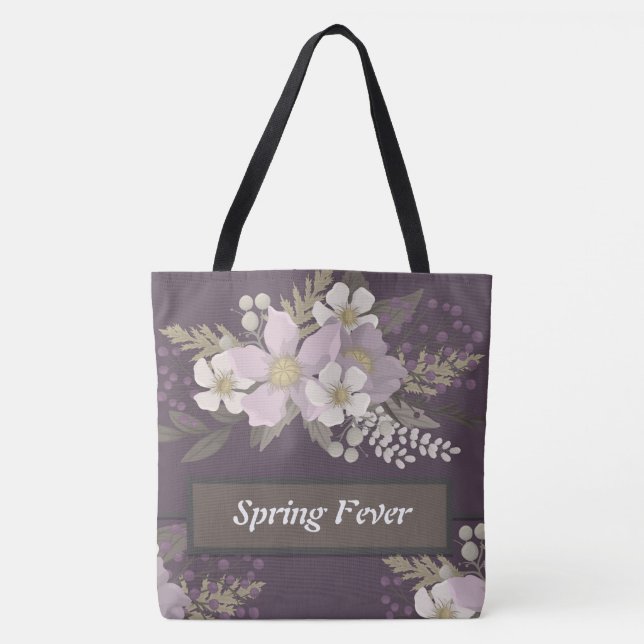 Spring Fever Floral Tote (Front)