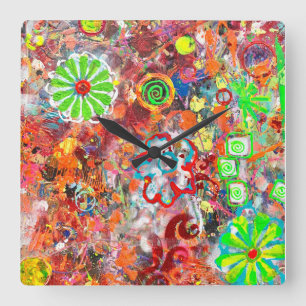 Spring Fever Wall Clock