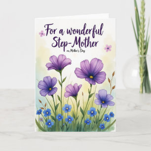 Spring Field Mothers Day Card