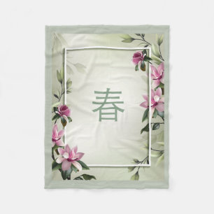 Spring Fleece Blanket
