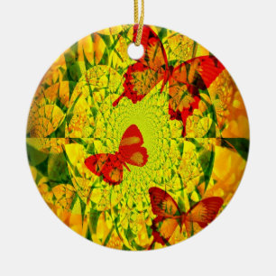 Spring Fling Ceramic Tree Decoration
