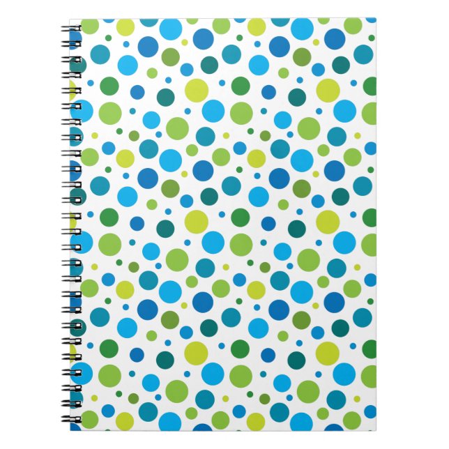 Spring Fling Dots Notebook (Front)